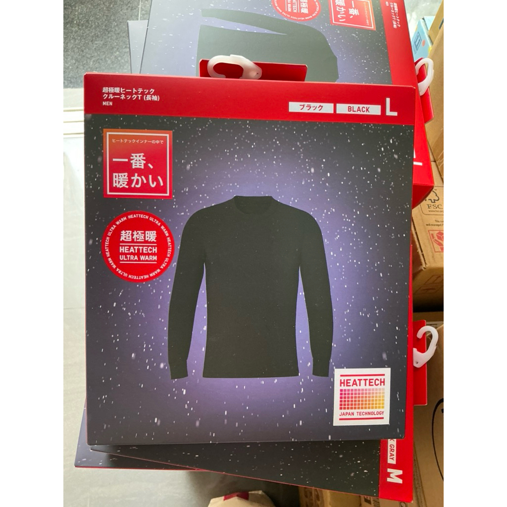 全新UNIQLO超極暖 男發熱衣