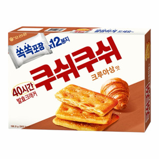 韓國Orion 好麗友 千層酥焦糖蘇打餅乾 牛角酥餅 可頌 焦糖口味 韓國零食