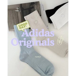 現貨《TWINKLE 閃耀時刻》運動服飾選品-Adidas Originals 立體3葉草長襪2雙組