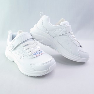 Skechers 買鞋送襪 302644LWHT 中童鞋 ELITE SPORT TEMPO 白