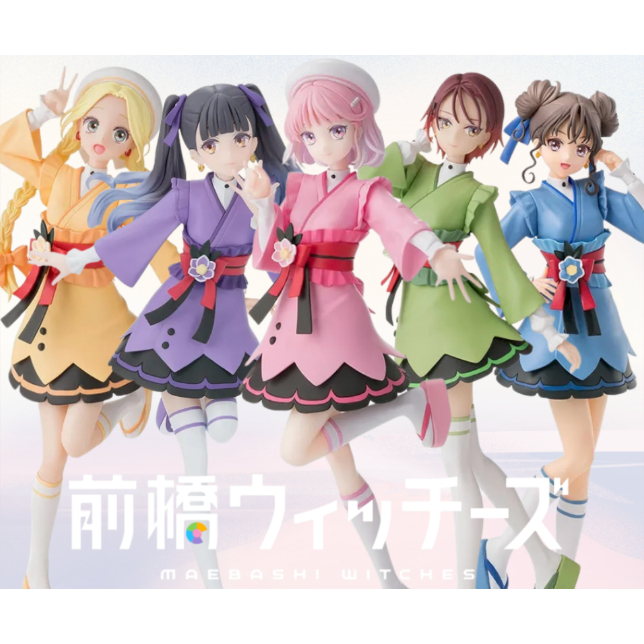 ♠️潮模工坊♣️🔥日版🔥前橋魔女 SEGA 上泉舞 赤城結奈 三俁巧可 新里梓 北原靜香 Desktop 景品 公仔