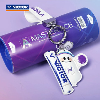 VICTOR 亞錦賽 限定商品 PG6017BAC25/A珠光白勝利羽球吊飾