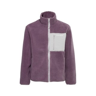 【EIDER】UNI刷毛立領保暖外套/25EDUU25153-[灰粉、奶油白]