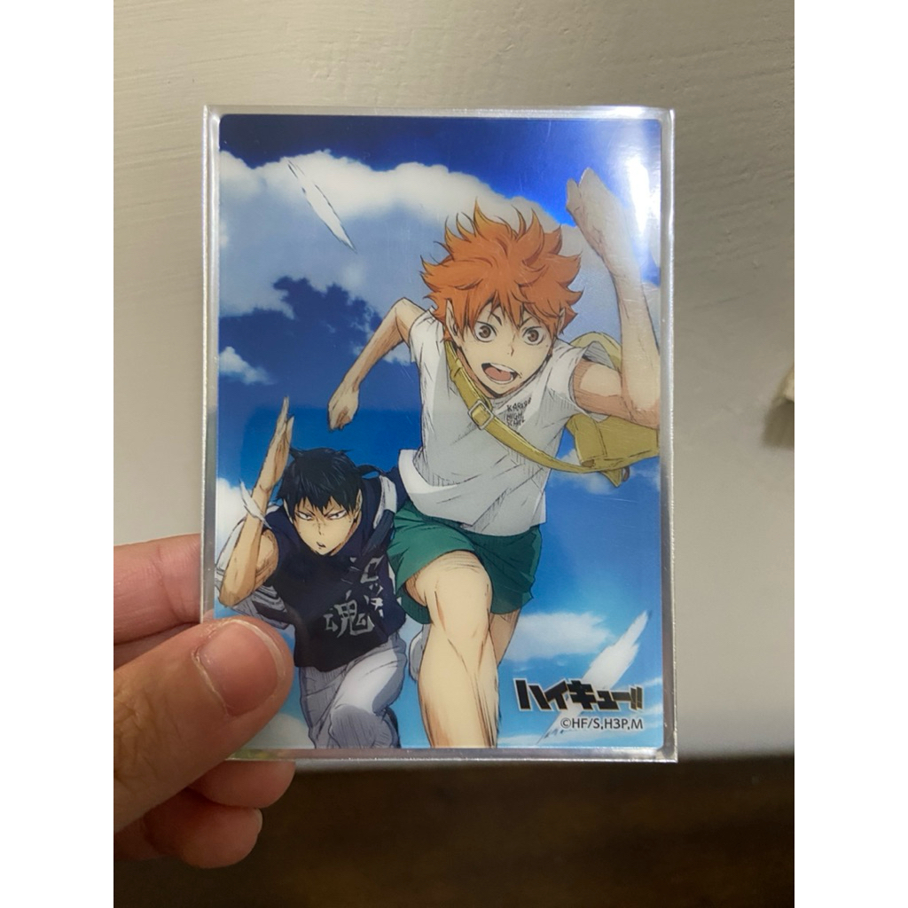 排球少年小卡 透卡 影山飛雄 影山 日向翔陽 垃圾場對決 音駒 烏野 影山飛雄卡套 卡套 研磨 黑尾 壓克力板