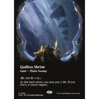 (J市集) EOE Godless Shrine Borderless Foil