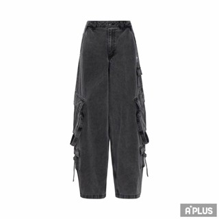 ADIDAS 女 MULTI-PKT PANTS 單寧 運動長褲 - KU9535