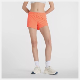 New Balance RC Short 橘 3 吋 短褲 女款 H9315【新竹皇家WS41286 URR】