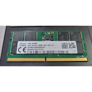 中古良品 海力士 SK HYNIX SO-DIMM筆電用記憶體 DDR5 5600 16G 單條 4500元
