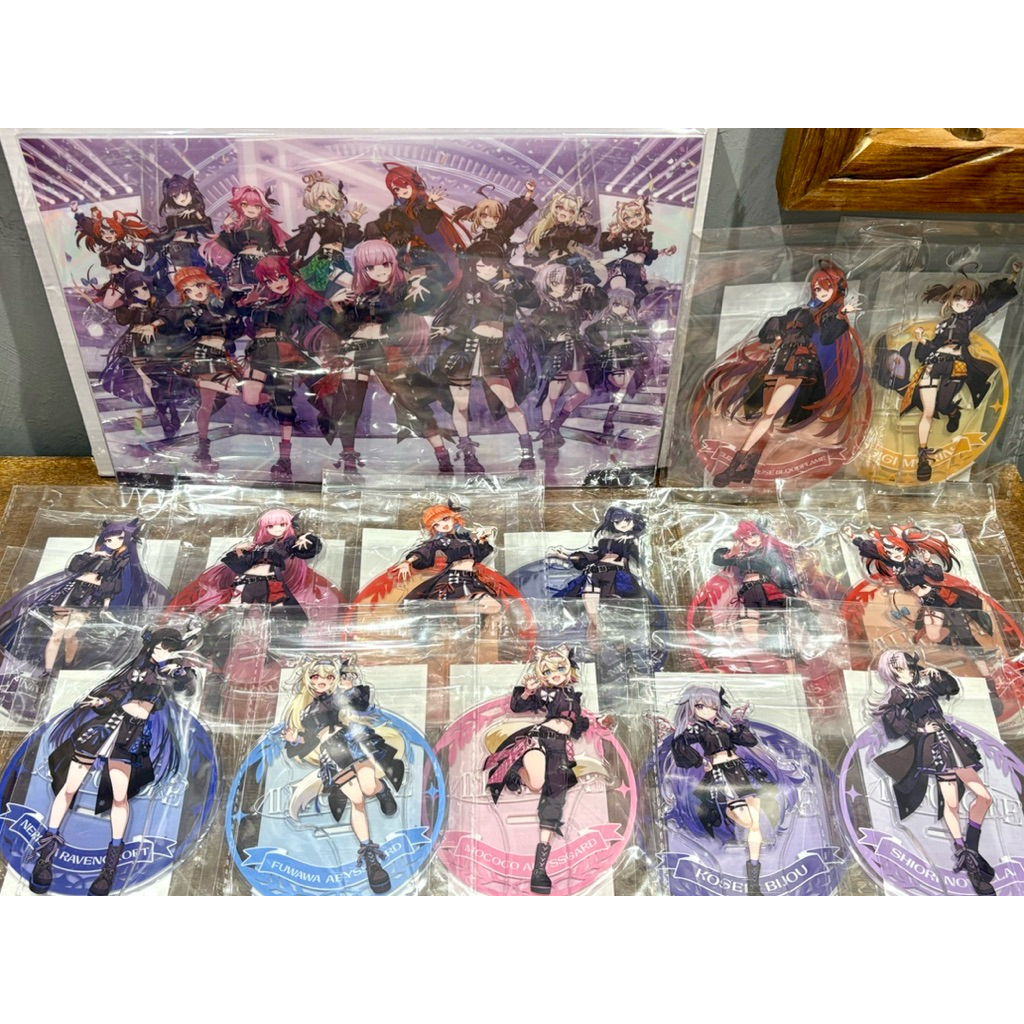 【玩具屋台】Hololive English 3rd Concert All for One立板 立牌 神話組 降臨組