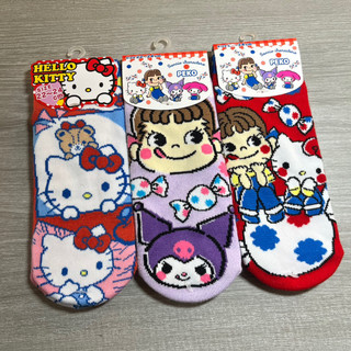 日本限定 Hello Kitty Peko 庫洛米 襪子