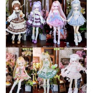 悸動瞬息 未語集 四季喫茶物語 植髮 BJD 盲盒 潮玩 擺飾 禮物 週邊 玩偶娃娃 可愛 女生禮物