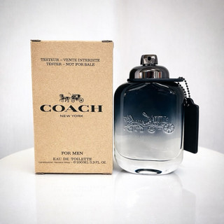 法意公司貨 COACH 時尚經典 男性淡香水 100ML TESTER ☆櫥窗小姐☆