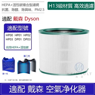 適用 戴森 Dyson 空氣清淨機 濾網 濾芯 HP00 HP01 HP02 HP03 DP01 DP03 HEPA戴森