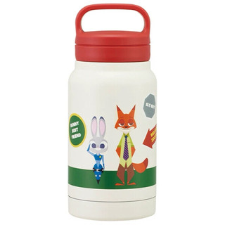 現貨 日本代購 Zootopia 迪士尼 水壺 350ml 不鏽鋼保溫瓶 保冷杯 真空雙層 Skater 動物方城市