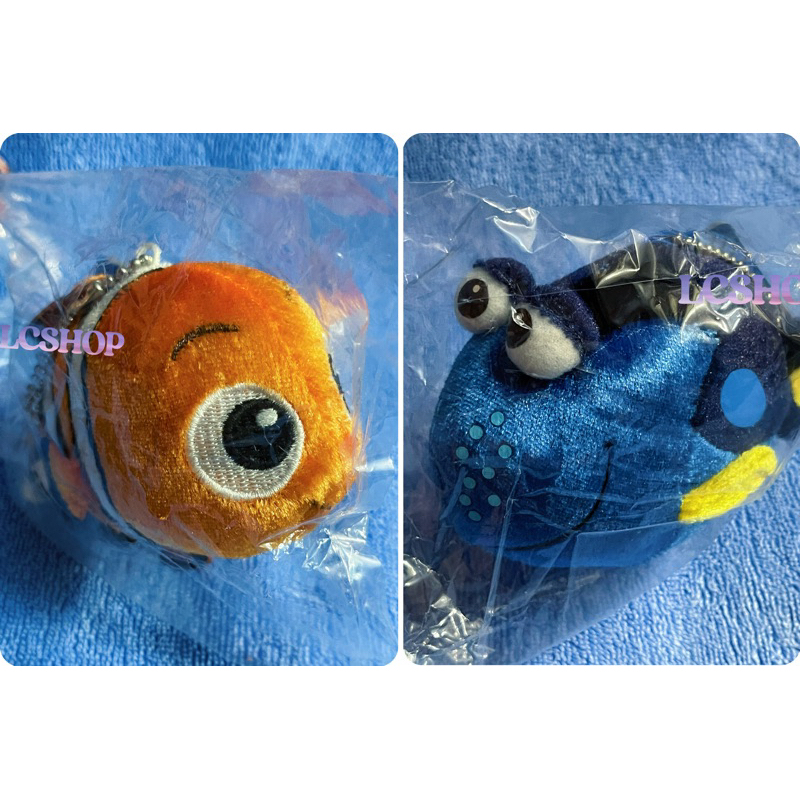 正版授權 Disney迪士尼 海底總動員2多莉去哪兒「尼莫Nemo / 多莉Dory 吊飾玩偶 」填充玩具 Q版娃娃
