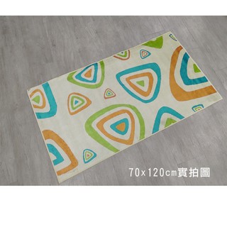 【範登伯格】比利時 奧瓦進口絲質地毯- 幾何色塊 黃(70x120/100x140/140x200cm)