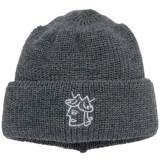 VICTORIA HK 2524002 QUEENHEAD CUFF BEANIE 毛帽 / 針織帽 (灰色) 化學原宿
