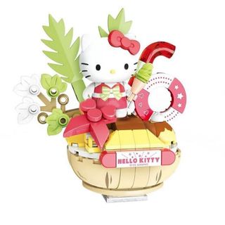 QMAN Keeppley積木 - 三麗鷗 泳池系列 Hello Kitty