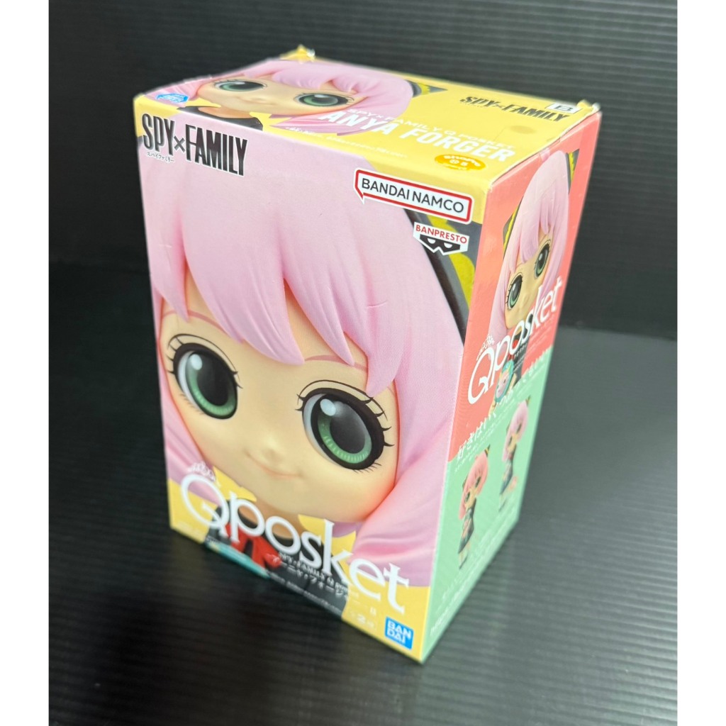 (◕ᴥ◕)正版 日版 Q-POSKET 間諜家家酒 安妮亞·佛傑 安妮亞 抱娃娃 B款 QP 公仔