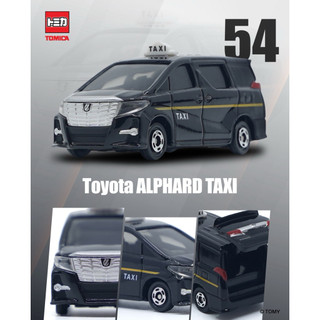 ★【TOMICA】多美小汽車 54 豐田 TOYOTA Alphard 計程車 亞洲限定版