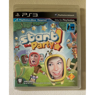 ［哇！東西］PS3 派對總動員 Start the Party 中英文合版 DVD 遊戲光碟 超值品