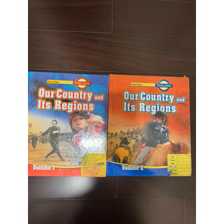 二手G4-McGraw-Hill : Our Country and It's Regions（2本合售）