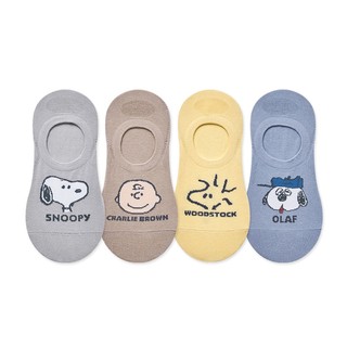 SNOOPY 史努比套版襪【佳瑪】踝襪 隱形短襪 史努比 查理布朗 歐拉夫 糊塗塔克 船襪