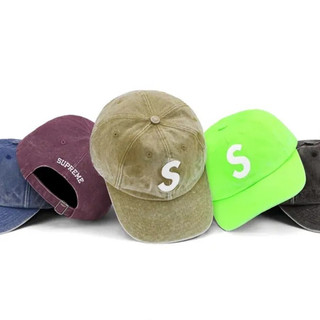 【Focus Store】Supreme Pigment S Logo 多色 帆布 老帽 帽子