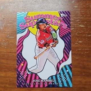 topps 2025 Jose Ramirez ss-12 summer superstar