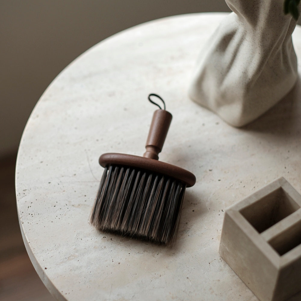 mooin tvätta 清潔刷 胡桃木掛繩款 清潔刷 座椅縫隙 除塵神器 鍵盤掃灰塵專用