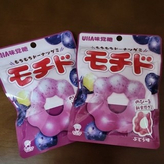 日本新發售零食 UHA味覺糖 葡萄 甜圈圈軟糖