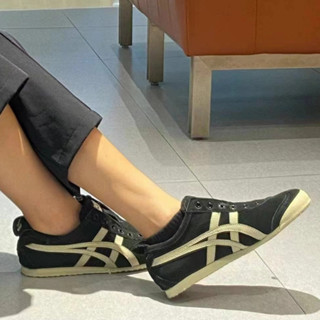 免運 Onitsuka Tiger 鬼冢虎 MEXICO 66 Slip-On 麂皮 懶人鞋 休閒鞋 通勤鞋