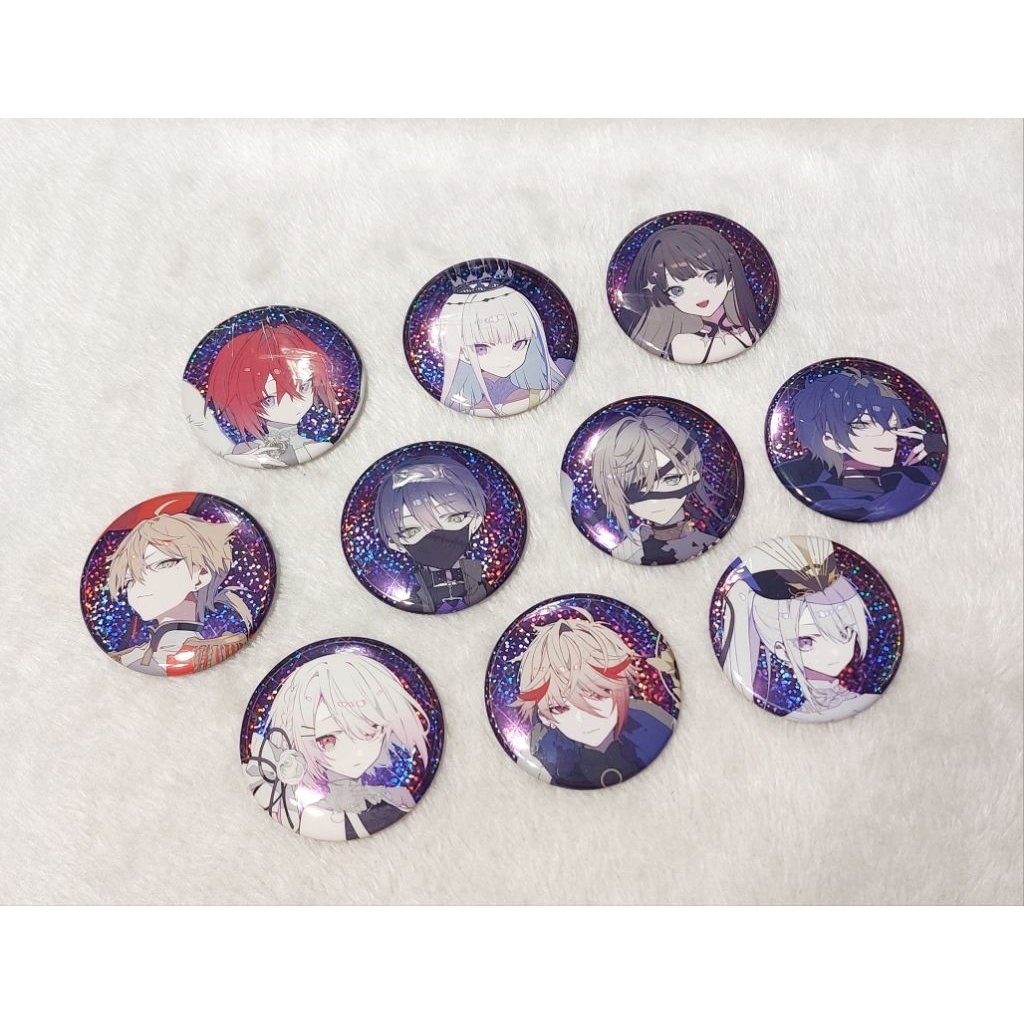 彩虹社 塔羅牌 塔羅徽章 劍持刀也 伏見 雷奧斯 安潔 椎名 セラフ 美兔 樋口 叶 莉澤 にじさんじ