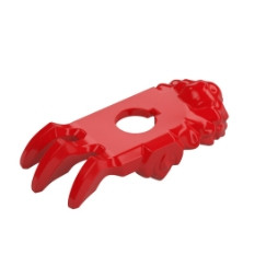 <樂高人偶小舖>正版LEGO 肩甲4 紅色 護甲肩墊 肩刺 士兵 城堡 6480162 人偶配件