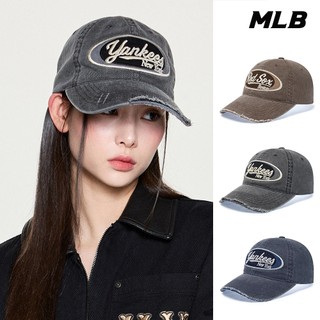 MLB 可調式軟頂棒球帽 Varsity系列 紅襪/洋基隊 (3ACPV265N-三款任選)【官方旗艦店】