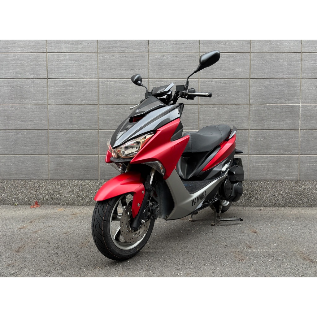 🛵台南二手機車🛵2017 Yamaha Force 155 法拉利紅 水冷跑旅