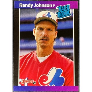 MLB 球員卡 巨怪 Randy Johnson 1989 Donruss RC Rookie 新人卡