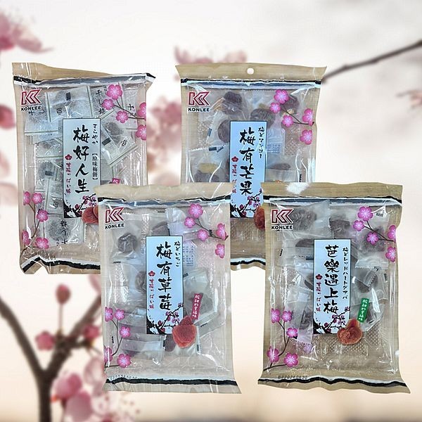 康利 梅好人生原味梅餅／梅有芒果／梅有草莓／芭樂遇上梅(80g) 果乾 草莓乾 梅乾 芒果乾【小三美日】DS027664