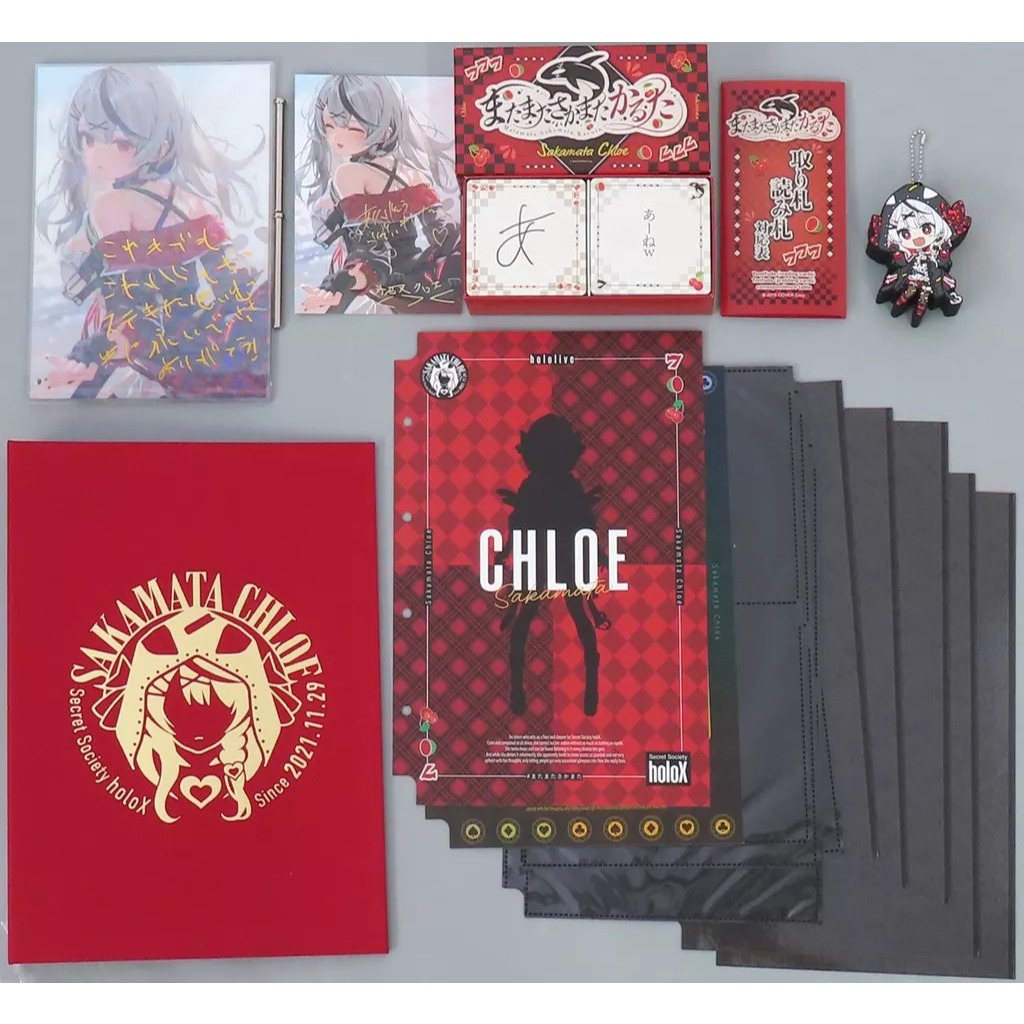 沙花叉克蘿伊 活動3周年記念套組 數量限定ver. 虛擬 YouTuber hololive 秘密結社holoX