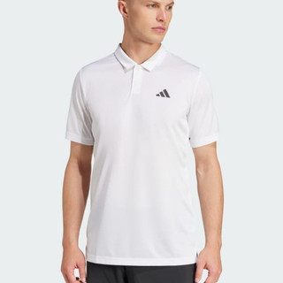 adidas 愛迪達 短袖上衣 男 POLO衫 亞規 CLIMA POLO 運動上衣 舒適 好穿 白 JD8643