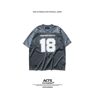 APOSTLE "Formulation Football Jersey" | Gray Blue