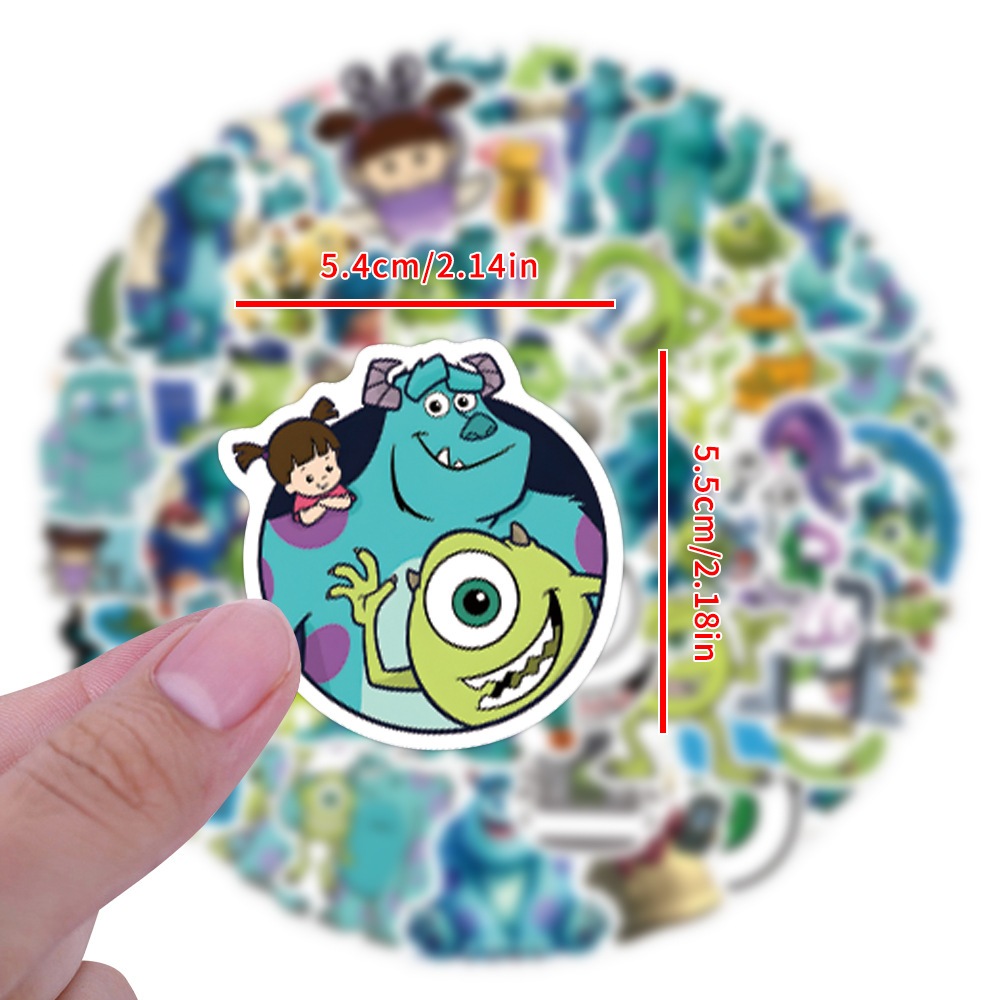 Tiny Picks 小物特選🪐台灣快速出貨 貼紙 怪獸電力公司 毛怪 大眼仔 阿布 藍道  防水貼紙