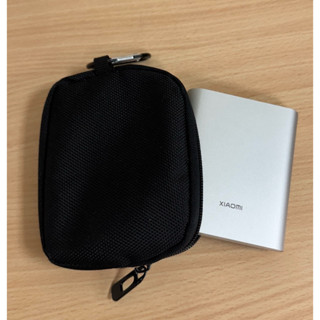 二手 小米 10400mAh 行動電源 鋰行動電源 |行動電源收納包 扣環收納包 拉鍊收納包 (黑色)