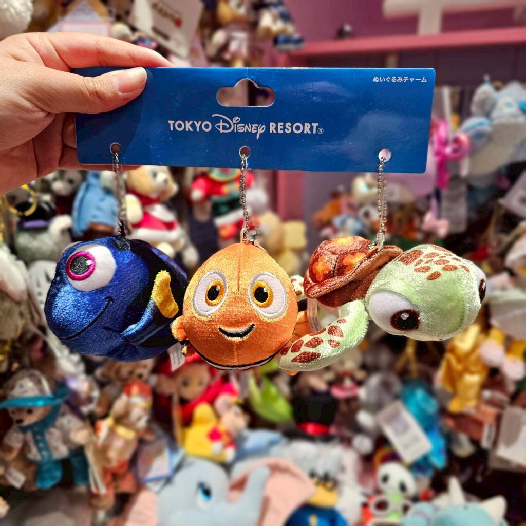 Bunibear. 迪士尼 商店 東京樂園限定 海底總動員角色 三入吊飾組【請先聊聊 詢問