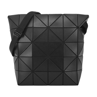 ISSEY MIYAKE 三宅一生 BAOBAOBLOCKY 5X6單肩斜背兩用包-霧面黑