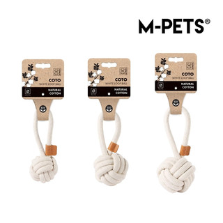 【寵物王國】M-PETS 天然棉潔牙玩具 犬潔牙玩具 犬玩具 狗玩具 狗狗玩具 潔牙玩具 多款式 多種類 多尺寸