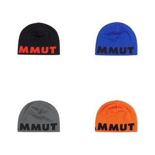 MAMMUT 長毛象 Mammut Logo Beanie 針織羊毛帽 保暖 正反兩用 11910489