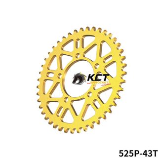 [525P]KCT/PVM鍛框/525鏈用/瑞士7075T651鍛造板/齒盤/後齒盤/Sprocket