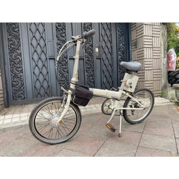 DAHON大行電動輔助腳踏車只賣$8900元 20吋折疊7段變速 二手電動輔助自行車 可折疊 可攜式鋰電池 山久電動車