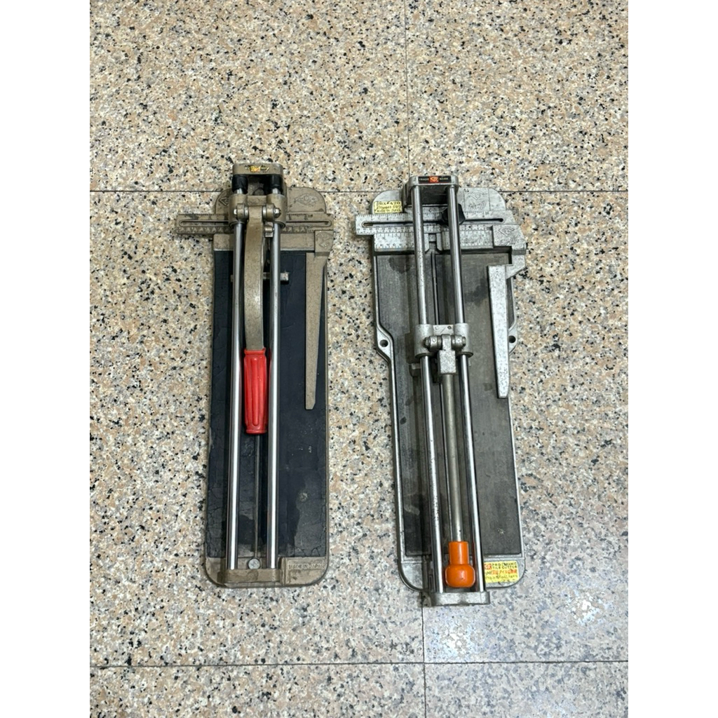 【二手】兩台合售｜PRO CERAMIC TILE CUTTER 日本製 磁磚切割機 薄板切台 切斷機 手動切台 石材